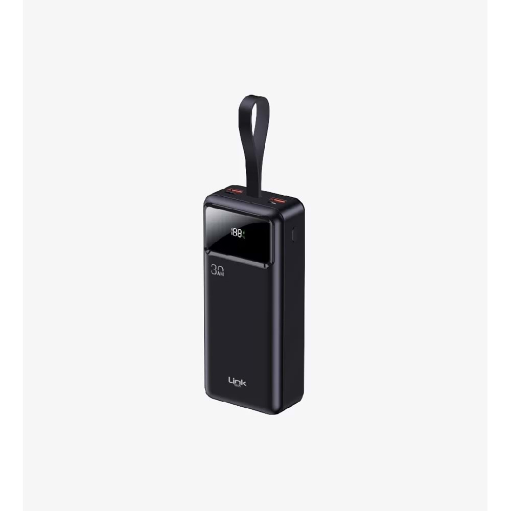 LinkTech LPB-LD30 30.000 mAH Led Ekranlı PowerBank