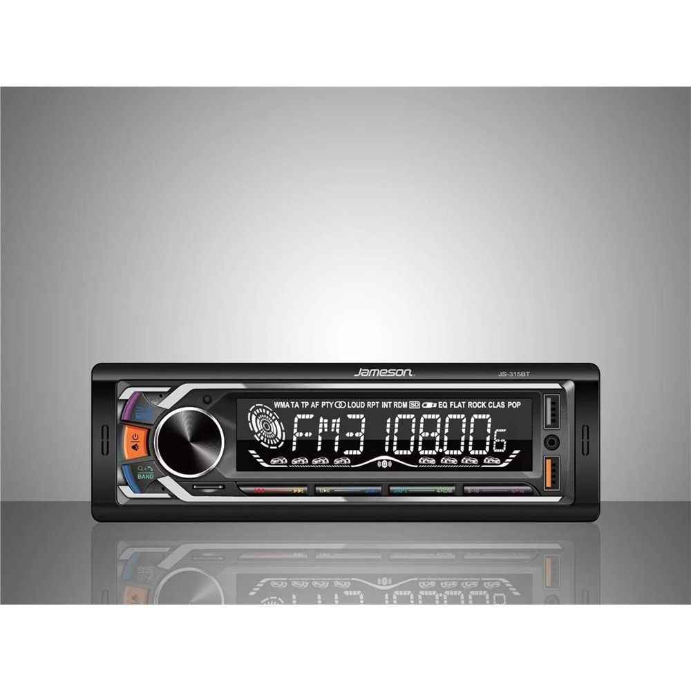 Jameson JS-315BT LCD Ekran Geniş Ekranlı Oto Teyp