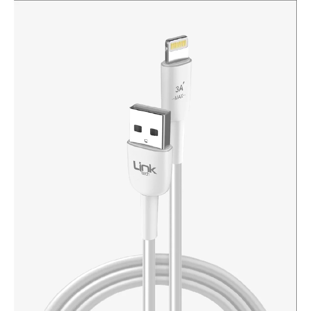 Linktech LCA-K606 2M 3A Iphone Şarj Kablosu