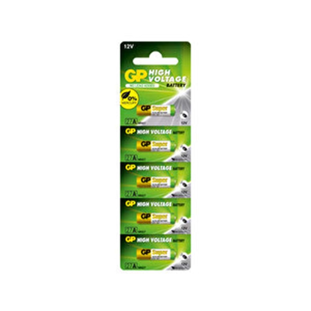 GP 27A Alkalin Pil 5'li