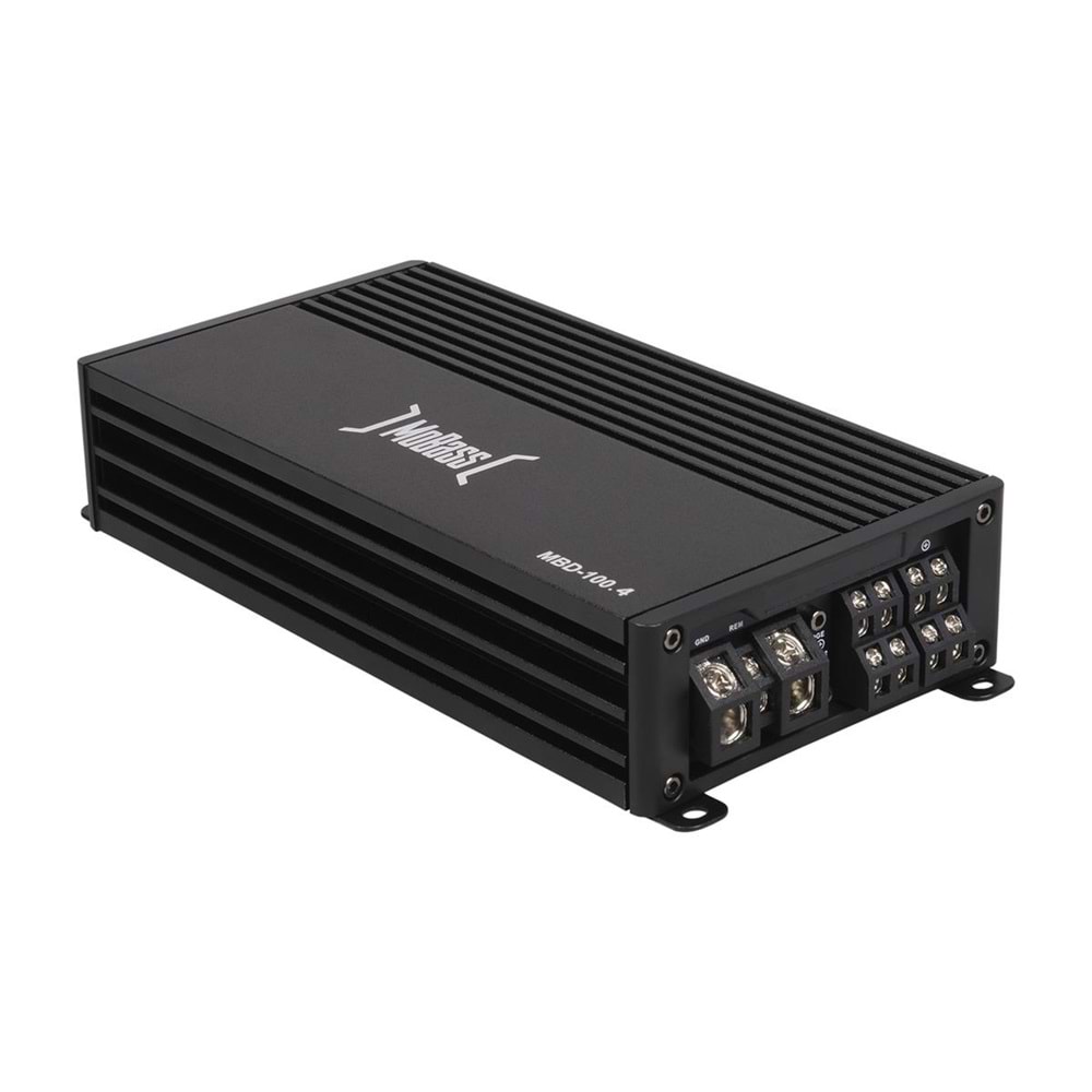 Mobass MBD-100.4D 4 Kanal 100 RMS Amplifikatör