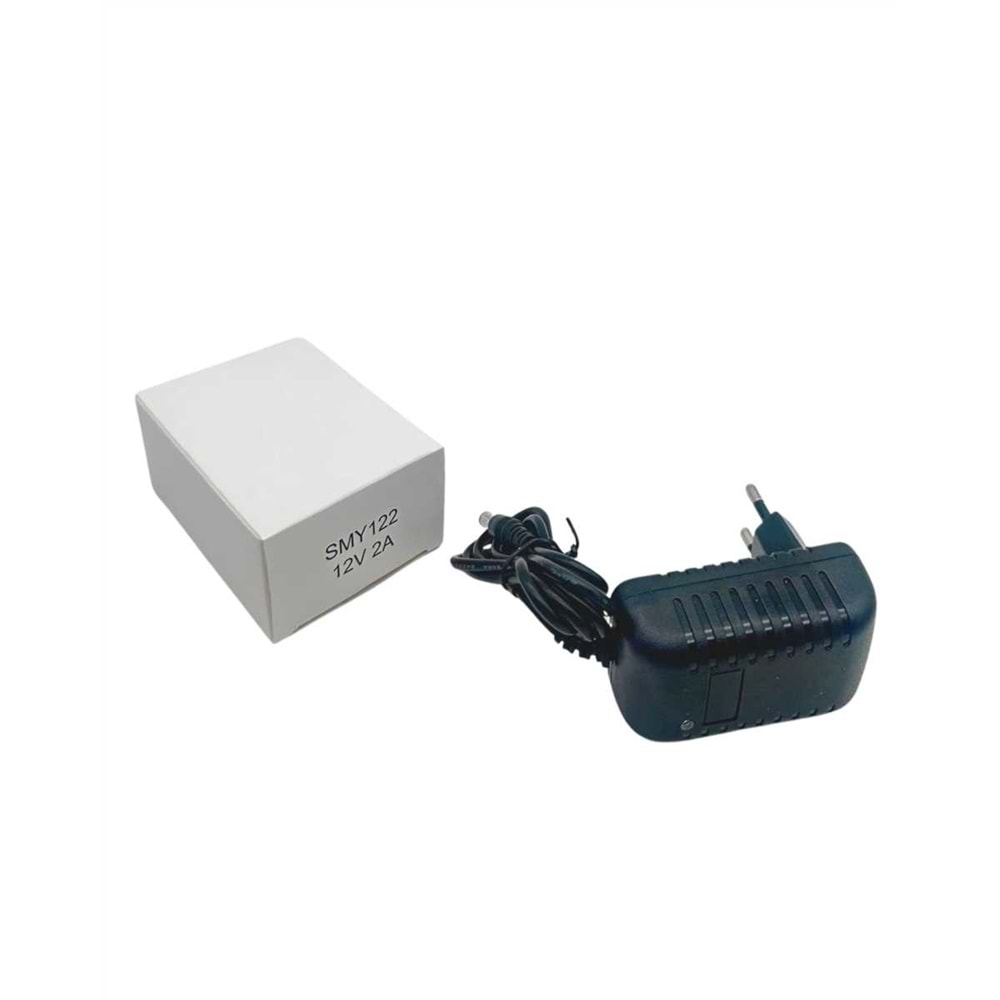 SMY 122 12v-2A Standart Uçlu Adaptör