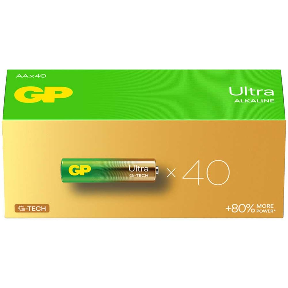 GP ULTRA ALKALİN KALEM PİL 40 ADET