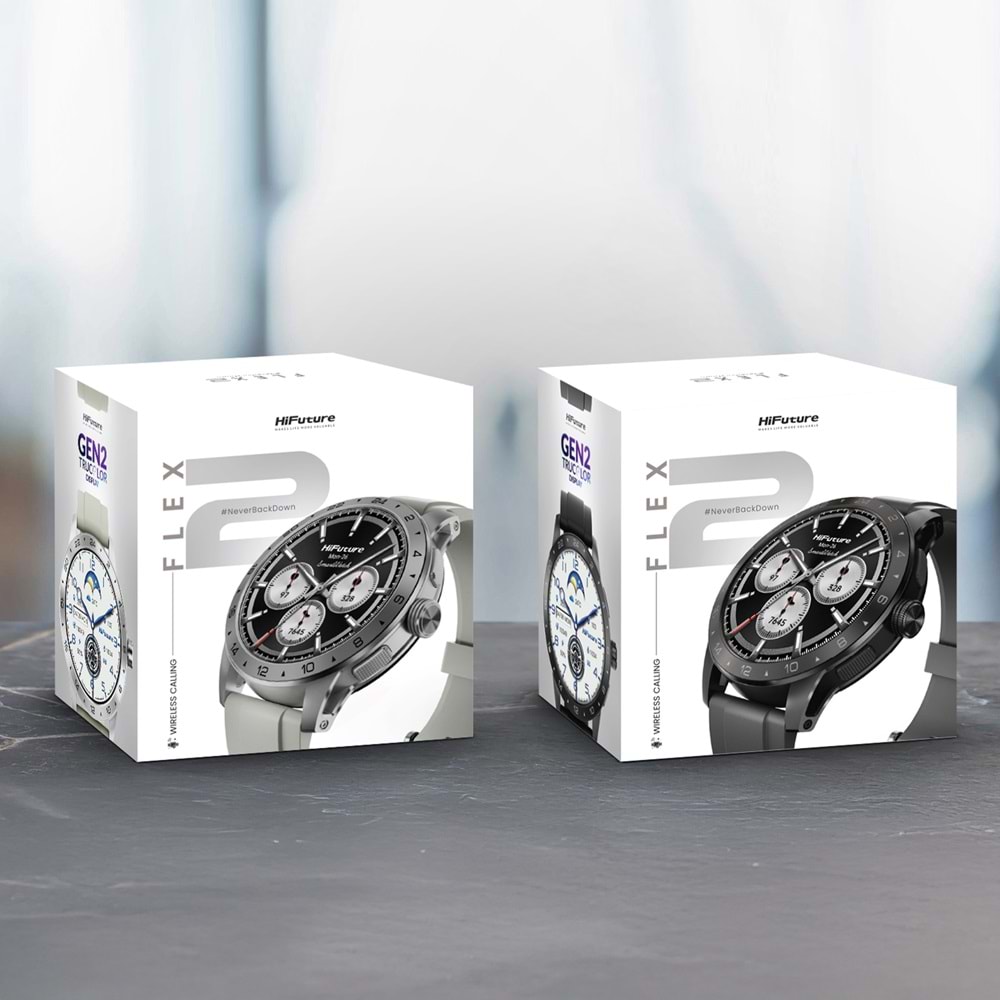 HiFuture Flex2 Akıllı Saat Siyah