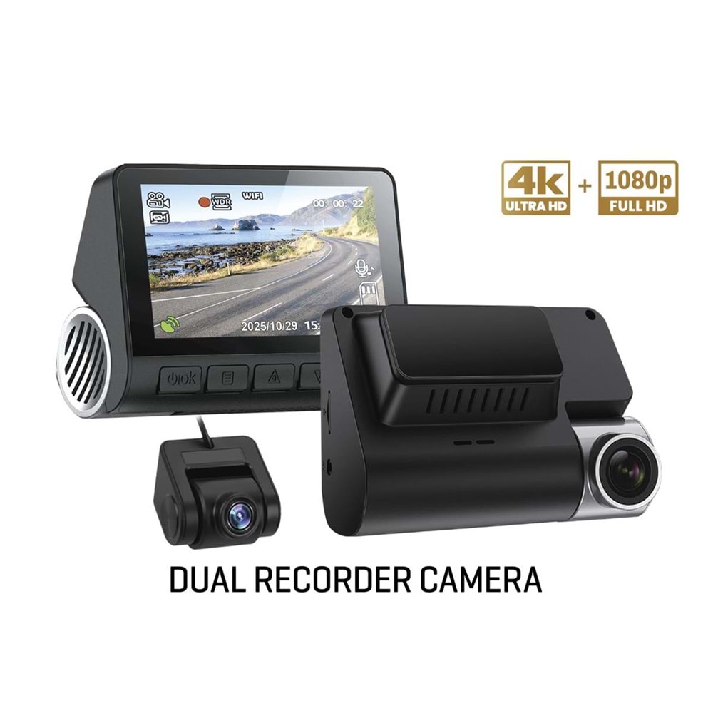 Forx X-30DVR Ön/Arka 2li Dvr Kayıt Kamerası