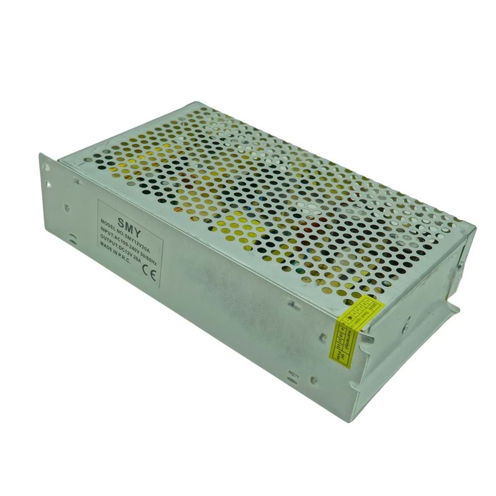 SMY 1613EE SMY 12V 20A METAL KASA ADAPTÖR