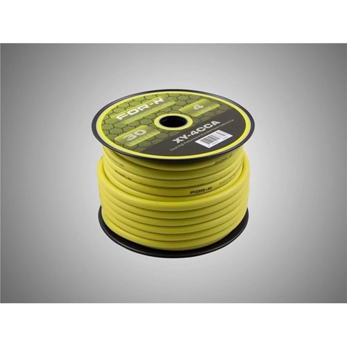 Forx XY-4CCA 4Ga Artı Kablosu 30 Metre
