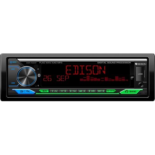 Edison EMP-94DSP 4 Anfi Çıkışı-Dsp İşlemci-App Kontrol'lü Oto Teyp