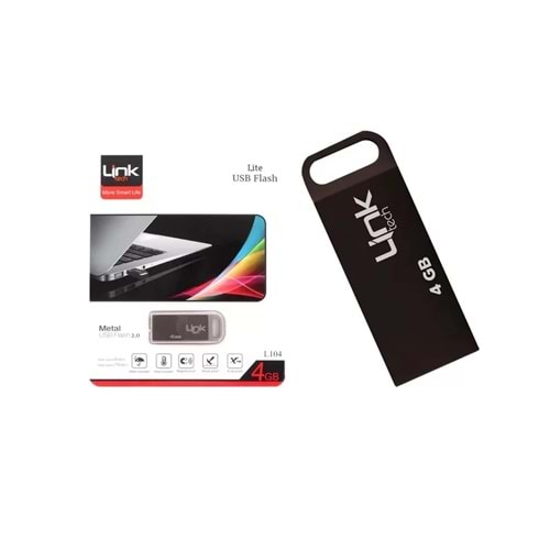 Linktech L104 Lite 4GB Metal 8MB/S USB Bellek