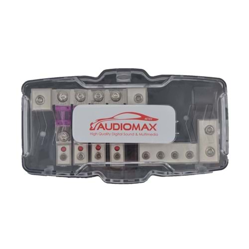 Audiomax Mx-100 Pas Blok Dağıtıcı Işıklı,Sigortalı