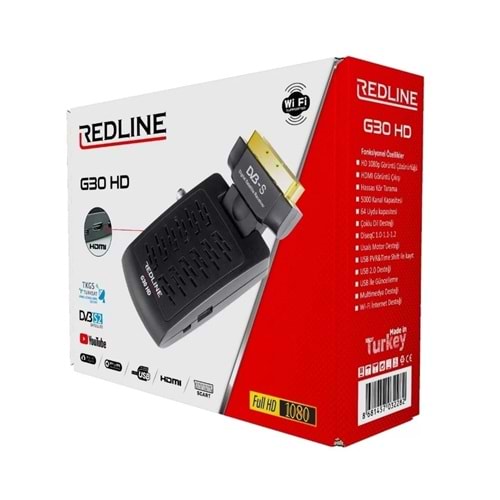 Redline G30 HD Skartlı Uydu cihazı