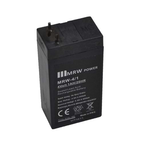 mervesan MRW-4/1 4V 1A Akü