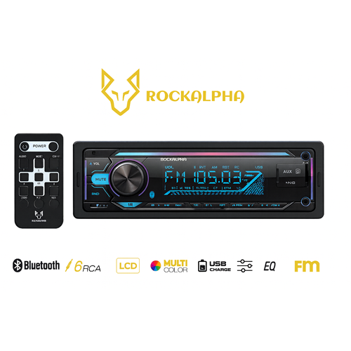 ROCKALPHA RA-5000 OTO TEYP 3 ANFİ ÇIKIŞLI