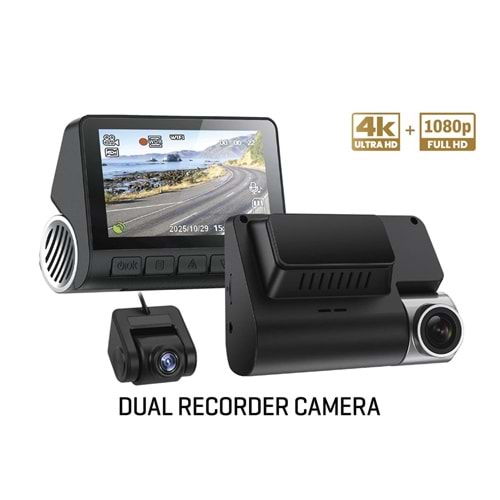 Forx X-30DVR Ön/Arka 2li Dvr Kayıt Kamerası