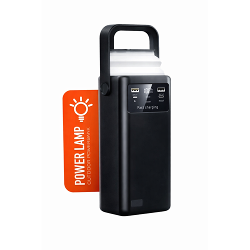 Powerway PD30 30000 mAh Outdoor Powerbank – 22.5W Hızlı Şarj, Power Lamp, Çoklu Çıkışlı Taşınabilir Şarj Cihazı SİYAH