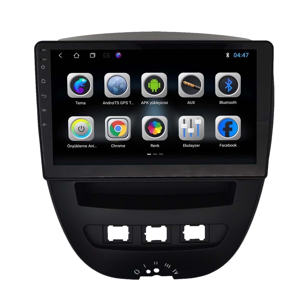 Peugeot 107 CITROEN C1 2005-2014 10 İnç Multimedya Çerçevesi