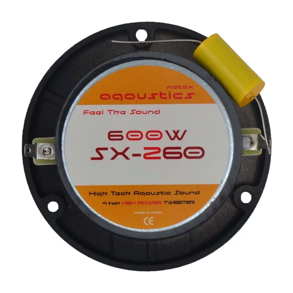 Aqoustics Sx-260 10 Cm Dome Tweeter