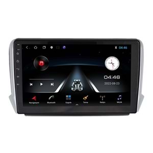 Peugeot 208-2008 2014-2018 10 İnç Multimedya Çerçevesi