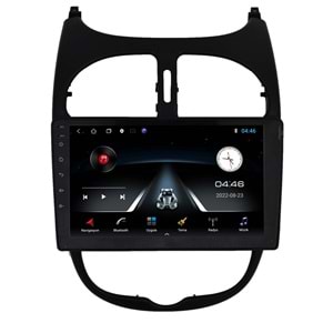 Peugeot 206 2000-2006 9 İnç Multimedya Çerçevesi