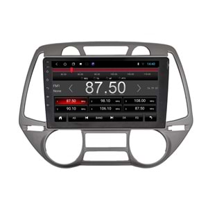 Hyundai İ-20 2 Çizgili 2010-2014 9 İnç Multimedya Çerçevesi