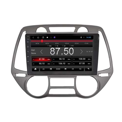 Hyundai İ-20 2 Çizgili 2010-2014 9 İnç Multimedya Çerçevesi