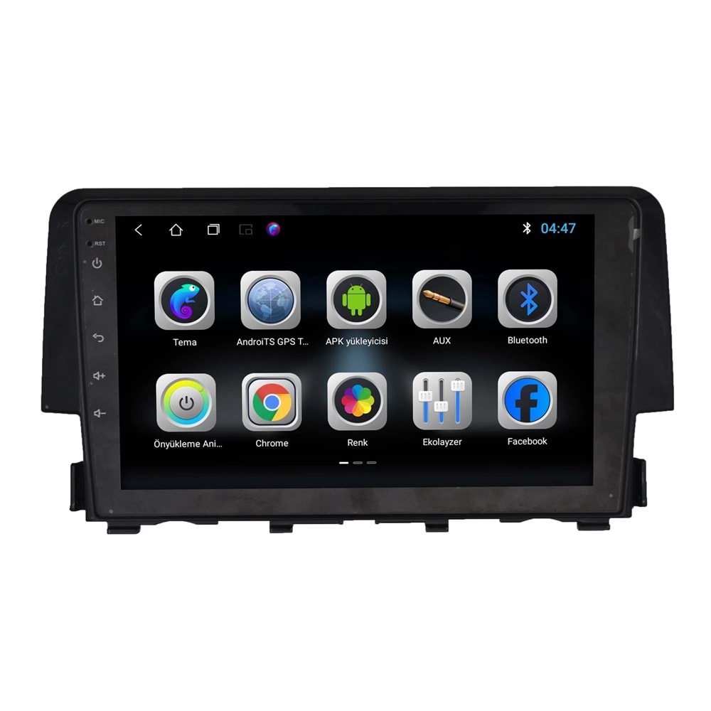 Honda Civic Fc5 2017-2019 9 İnç Multimedya Çerçevesi