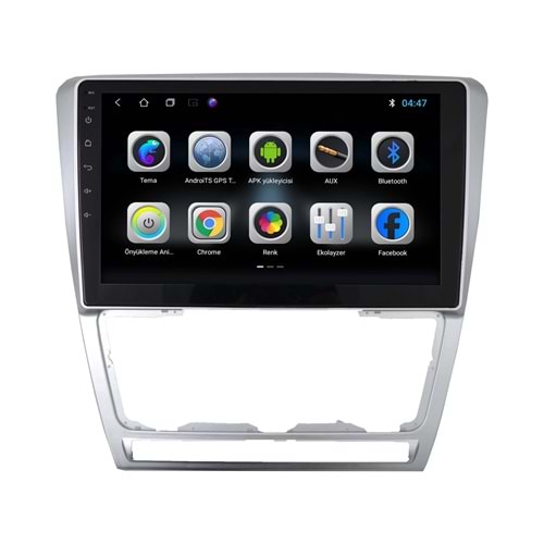 Skoda Octavia 2006-2013 10 İnç Android Multimedya Teyp Çerçevesi