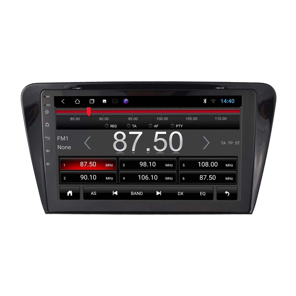 Skoda Octavia 2014-2018 10 İnç Oem Android Multimedya Çerçevesi