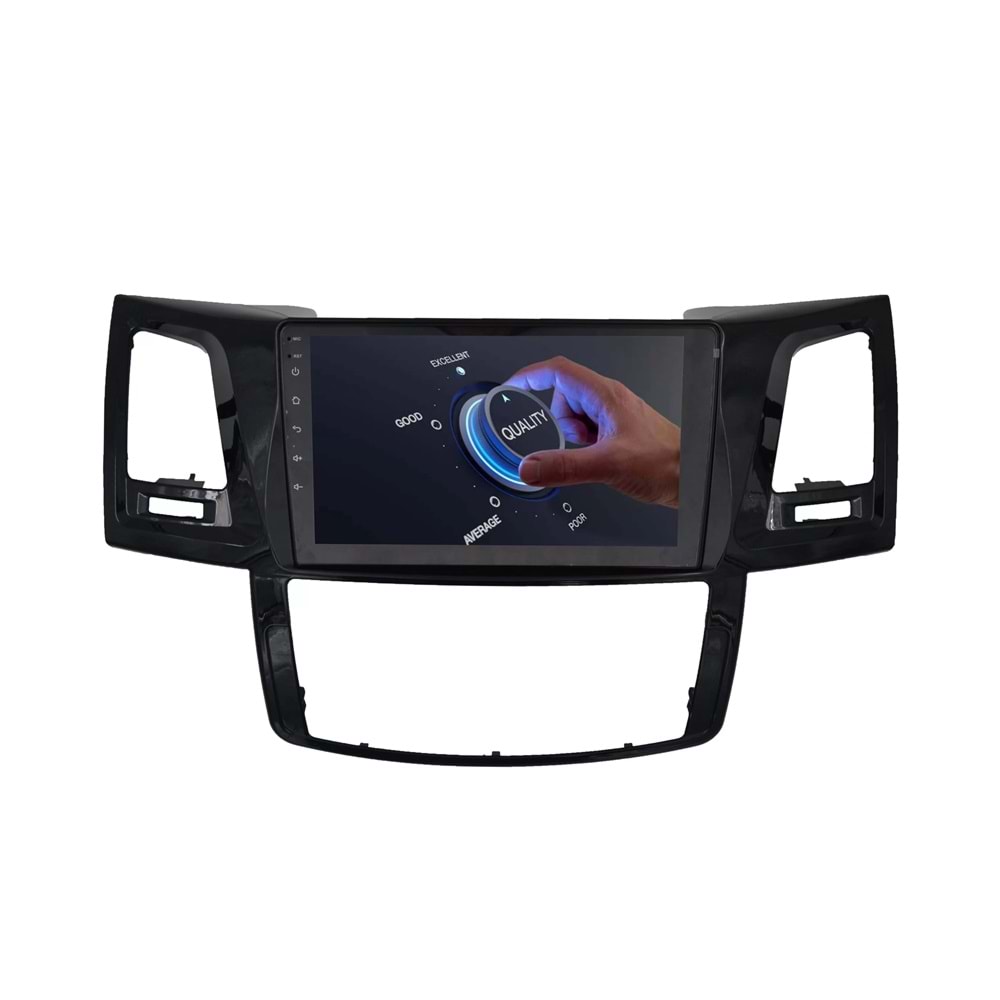 Toyota Hilux 2008-2015 9 İnç Multimedya Teyp Çerçevesi