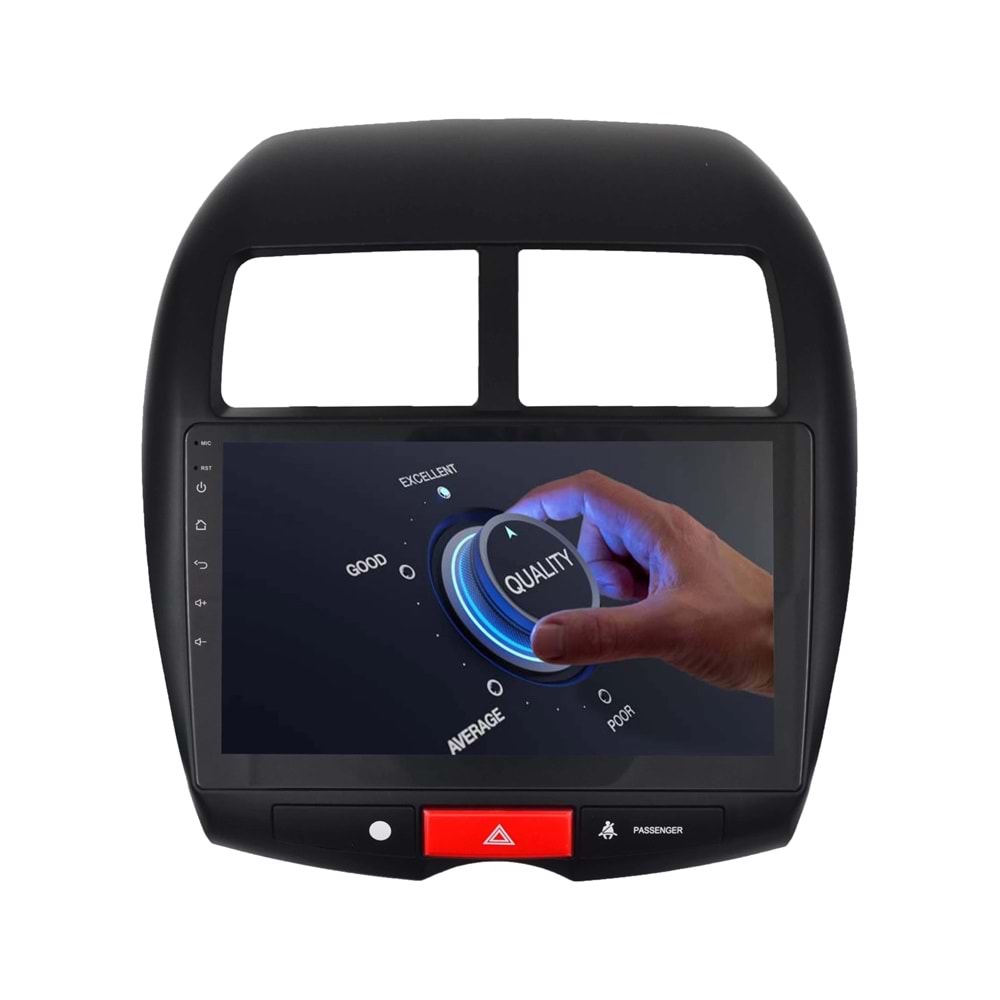 Mitsubishi ASX 2007-2012 10 İnç Android Multimedya Teyp Çerçevesi