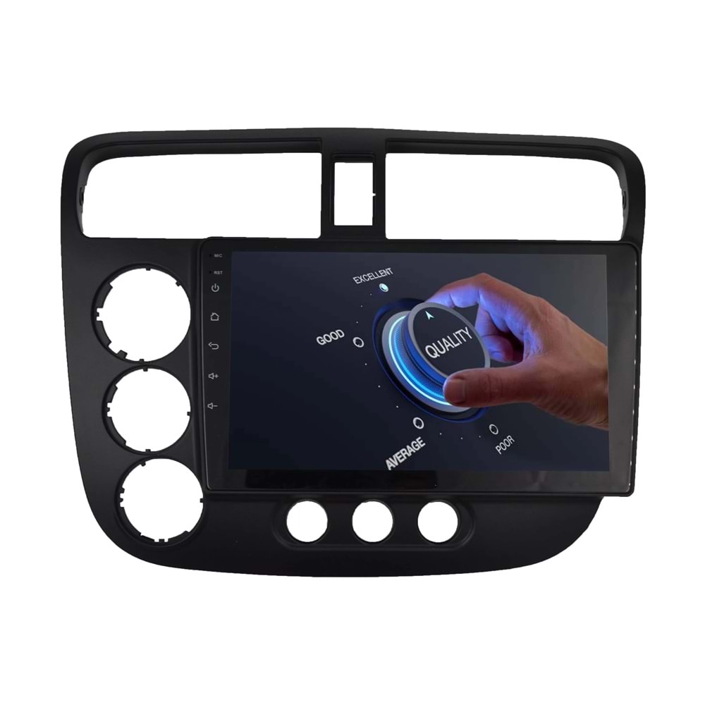 Honda Civic 2004-2005 9 İnç Multimedya Teyp Çerçeve