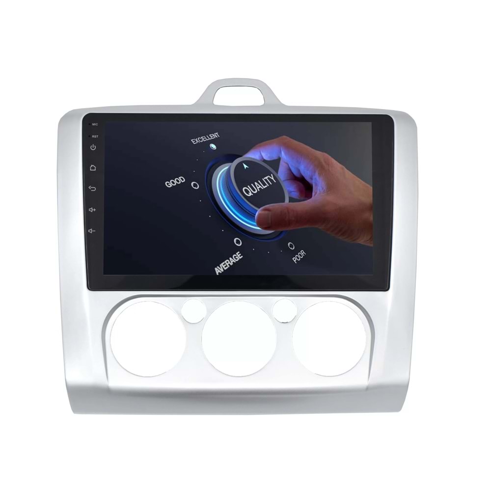 Ford Focus 2 2007-2011 Analog Klima 9 İnç Multimedya Teyp Çerçevesi