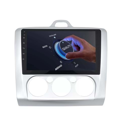 Ford Focus 2 2007-2011 Analog Klima 9 İnç Multimedya Teyp Çerçevesi