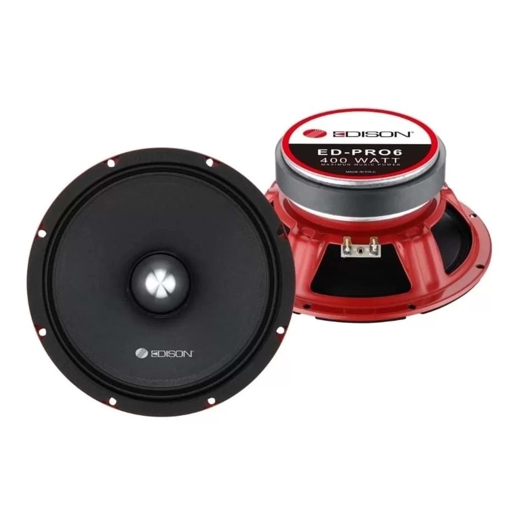 Edison Ed-Pro6 400W 200 Rms Midrange