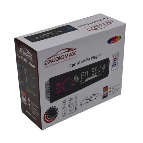 Audiomax Ar-40 Oto Teyp 4x50W 7 Renkli