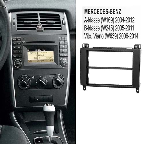 Volkswagen Crafter Mercedes Sprinter Double Dabıl-teyp Çerçevesi Uyumlu