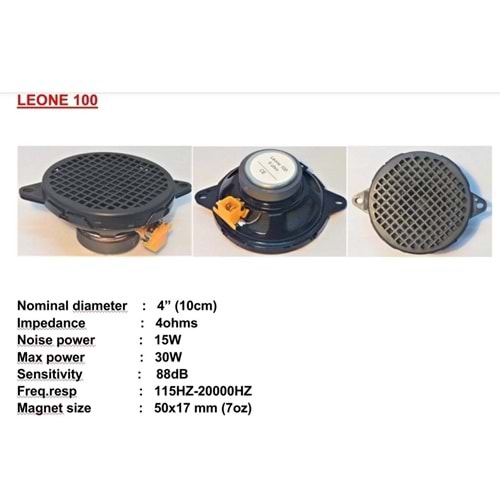 Leone 100 10cm Fiat Doblo Arka