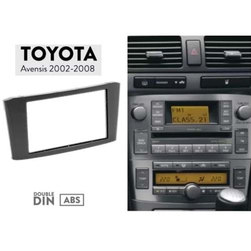 Toyota Avensis 2002-2008 Double Çerçeve