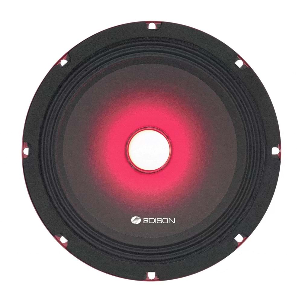 Edison M802LD 20CM Rgb Işıklı Kumandalı Midrange