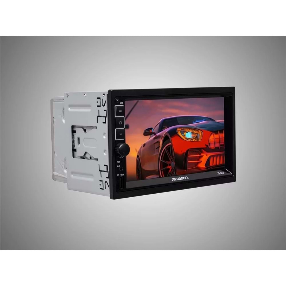 Jameson JS-312WCP 7 İnç Double Teyp Carplay/AndroidAuto