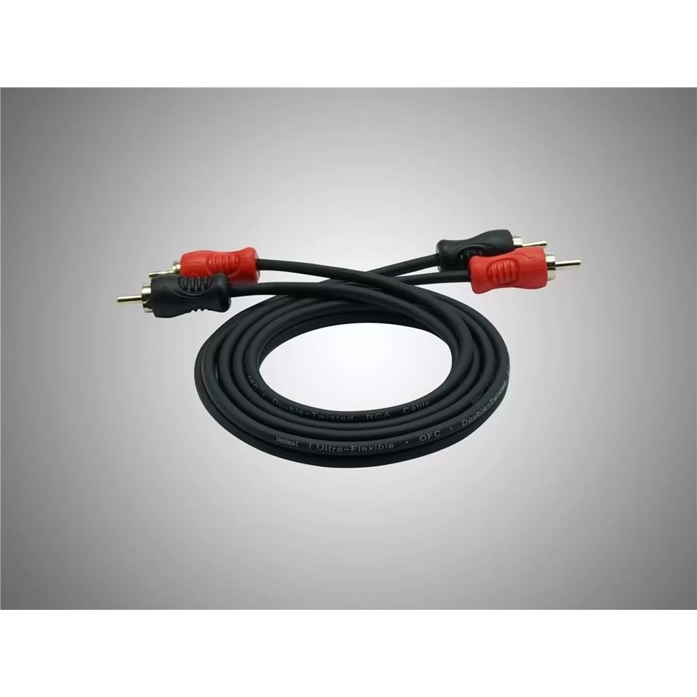 Mobass MB-21RCA 1 Metre Rca Kablo