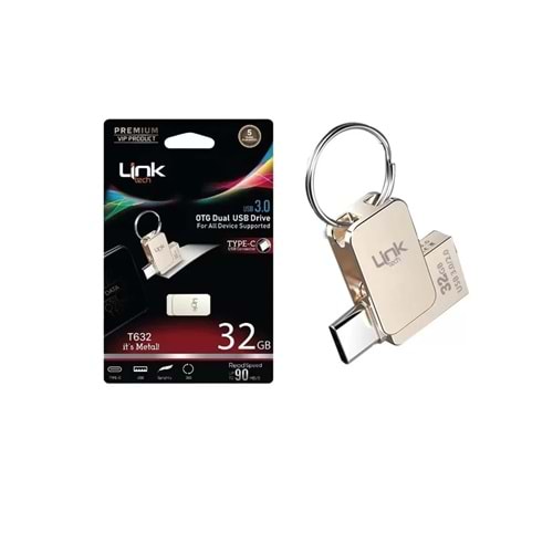 LinkTech LOF-T632 32GB Type-c OTG Flash Bellek