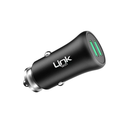 Linktech LCH-M580 2.4A Metal Araç Şarj Adaptörü