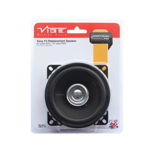 Vibe DB4-V4 10 Cm Koaksiyel Hoparlör (1 Adet Fiyatıdır)