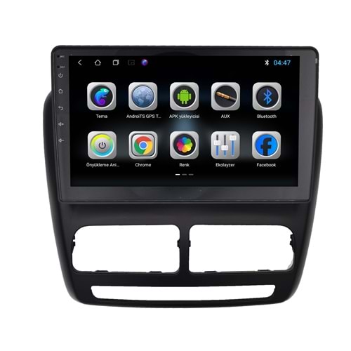 Fiat Doblo 2010-2014 10 İnç Multimedya Çerçevesi