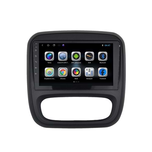 Renault Trafic 2015-2019 9 İnç Mutimedya Çerçevesi