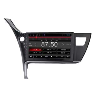 Toyota Corolla 2017 10 Multimedya Çerçevesi