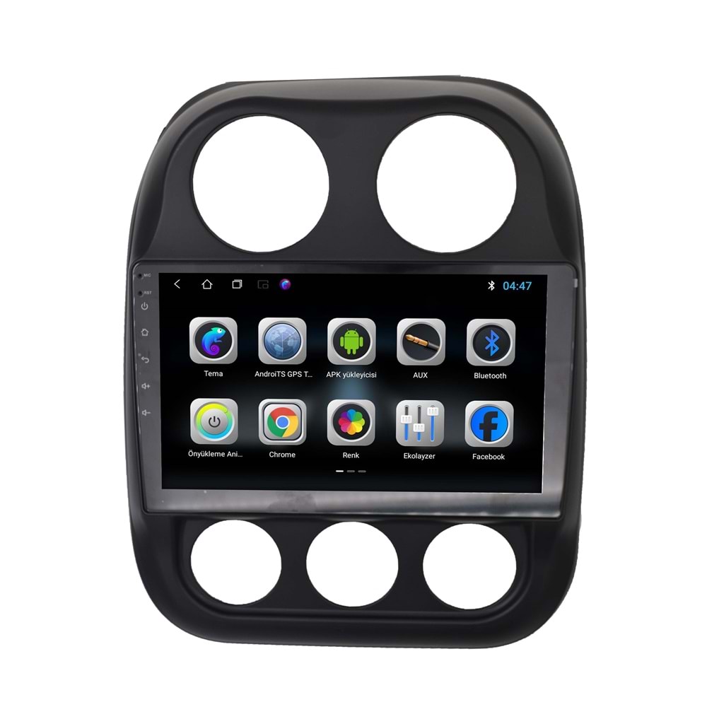 Jeep Compas 2010-2016 10 Multimedya Çerçevesi