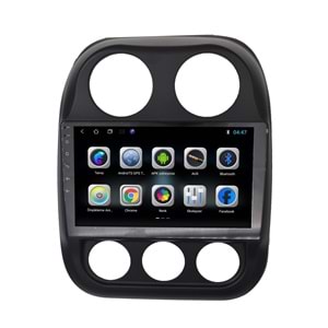 Jeep Compas 2010-2016 10 Multimedya Çerçevesi