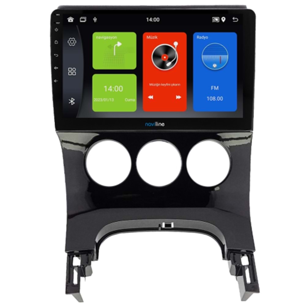 Peugeot 3008/5008 dijital/Analog Multimedya Çerçevesi